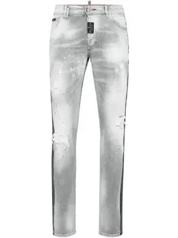 Philipp Plein: Прямые джинсы  Super Straight