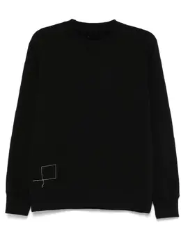 sacai: Чёрный свитшот 