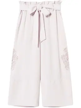 TWINSET: Розовые брюки 