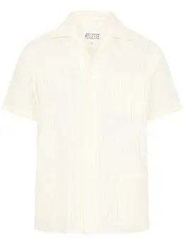 Maison Margiela: Рубашка с коротким рукавом 