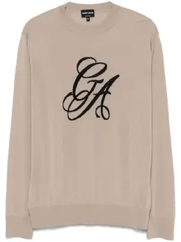 Giorgio Armani: Светлый свитер 