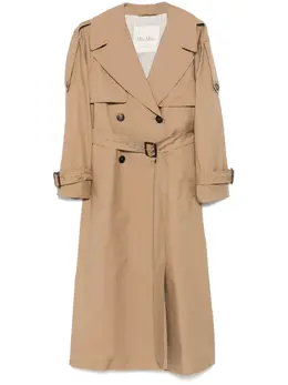 Max Mara: Коричневый плащ 