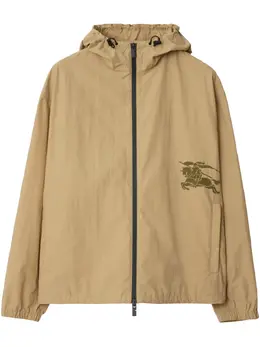 Burberry: Куртка с капюшоном 