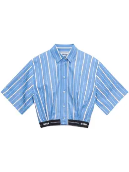 MSGM: Рубашка в полоску 