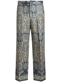 ETRO: Брюки с принтом 
