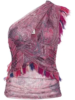 ISABEL MARANT: Розовый топ 