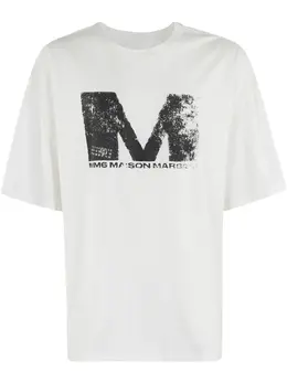 MM6 Maison Margiela: Футболка с принтом 