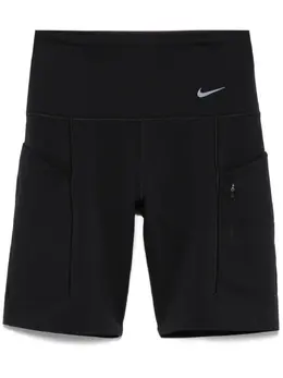 Nike: Чёрные шорты 