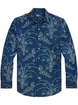 Polo Ralph Lauren: Рубашка с растительным принтом 