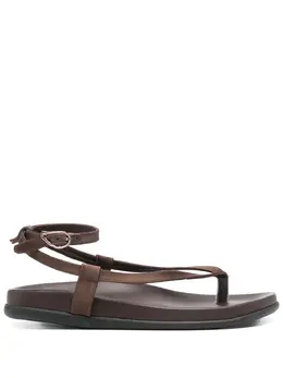 Ancient Greek Sandals: Коричневые сандалии 