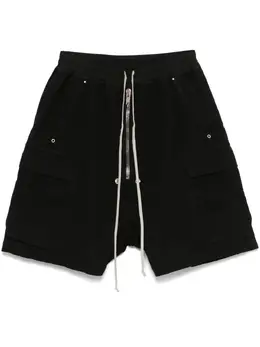Rick Owens DRKSHDW: Чёрные шорты 
