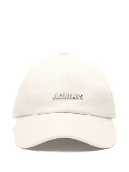 Jacquemus: Белая кепка  La Casquette
