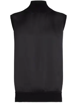 Karl Lagerfeld: Атласный топ 