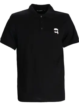 Karl Lagerfeld: Чёрное поло  Ikonik