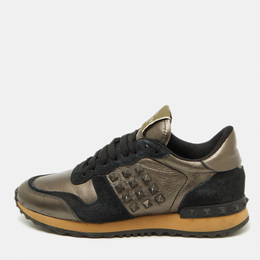 Valentino: Чёрные кроссовки  Rockrunner