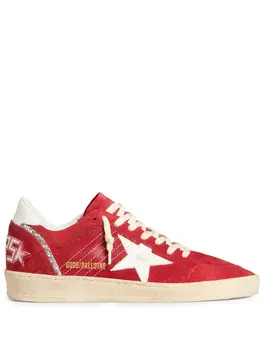 Golden Goose: Красные кроссовки  Ball Star
