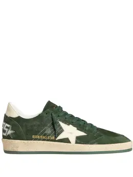 Golden Goose: Тёмные кроссовки  Ball Star