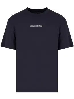 Armani Exchange: Футболка с принтом 