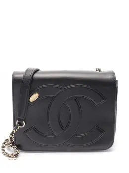 CHANEL Pre-Owned: Чёрная сумка 