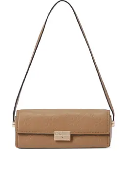 Michael Kors: Бежевый клатч 