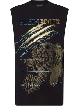 Plein Sport: Чёрная футболка 