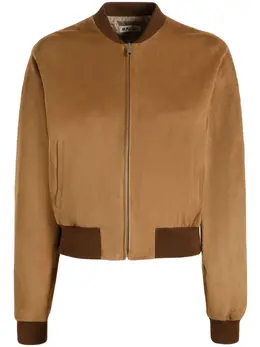 Bally: Замшевая куртка 