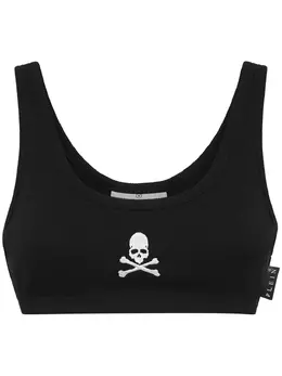 Philipp Plein: Чёрная майка  Skull