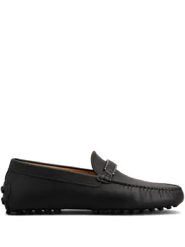 Tod's: Чёрные туфли  Gommino