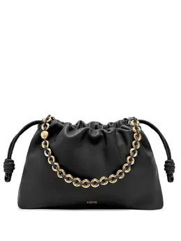 LOEWE: Чёрная сумка  Flamenco