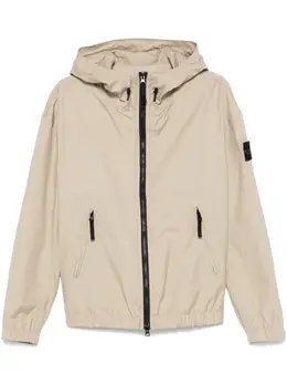Stone Island: Бежевая куртка 