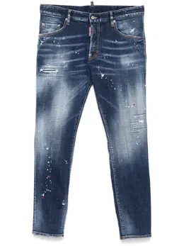 DSQUARED2: Голубые джинсы  Skater