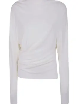 Jacquemus: Белый топ 