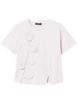 TWINSET: Светлая футболка 