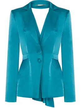 Alberta Ferretti: Атласный жакет 