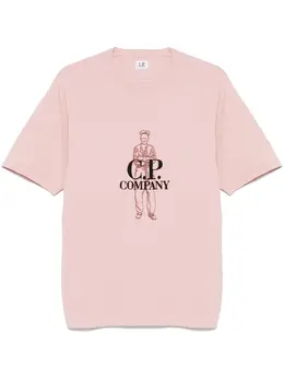 C.P. Company: Светлая футболка 