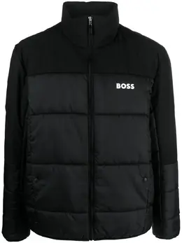 BOSS: Куртка с принтом 