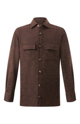 Kiton: Рубашка из шерсти 