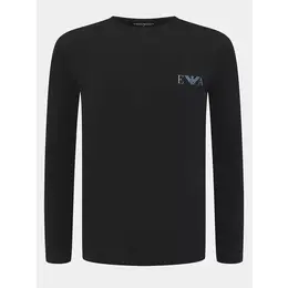 EMPORIO ARMANI: Чёрный свитшот 
