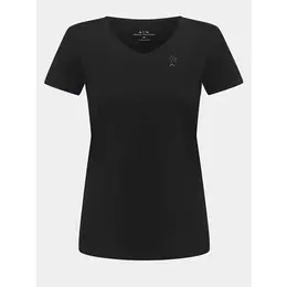 Armani Exchange: Чёрная футболка 