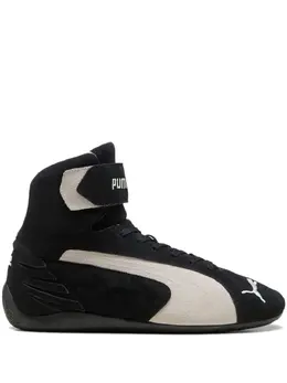 PUMA: Чёрные кроссовки  Speedcat