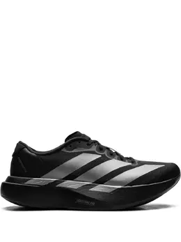 adidas: Чёрные кроссовки  Adizero