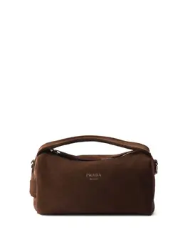 Prada: Коричневая сумка 