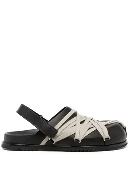 Rick Owens: Чёрные сабо 