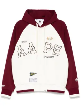 AAPE BY *A BATHING APE®: Белая куртка 