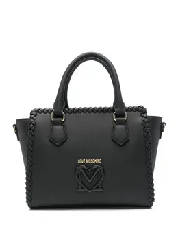 Love Moschino: Чёрная сумка-шоппер 