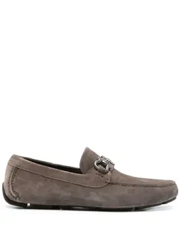 Ferragamo: Коричневые туфли  Gancini