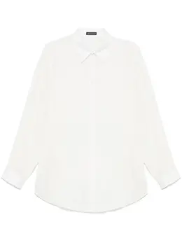 Balenciaga: Белая рубашка  BB