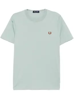 Fred Perry: Голубая футболка 