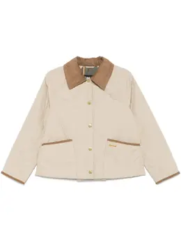 Barbour: Бежевая куртка 