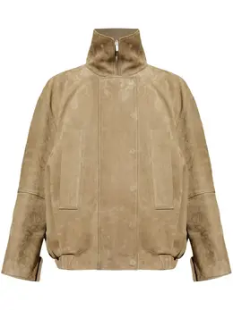 Jacquemus: Кожаная куртка 